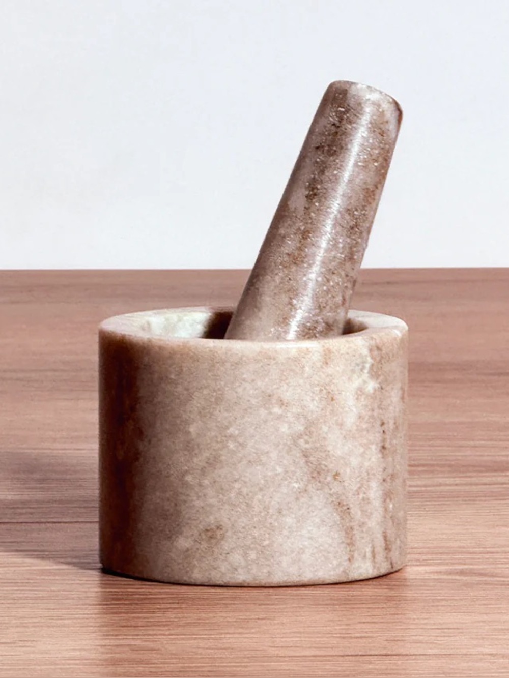 Verve Culture Mini Mortar & Pestle New in Box Natural Marble